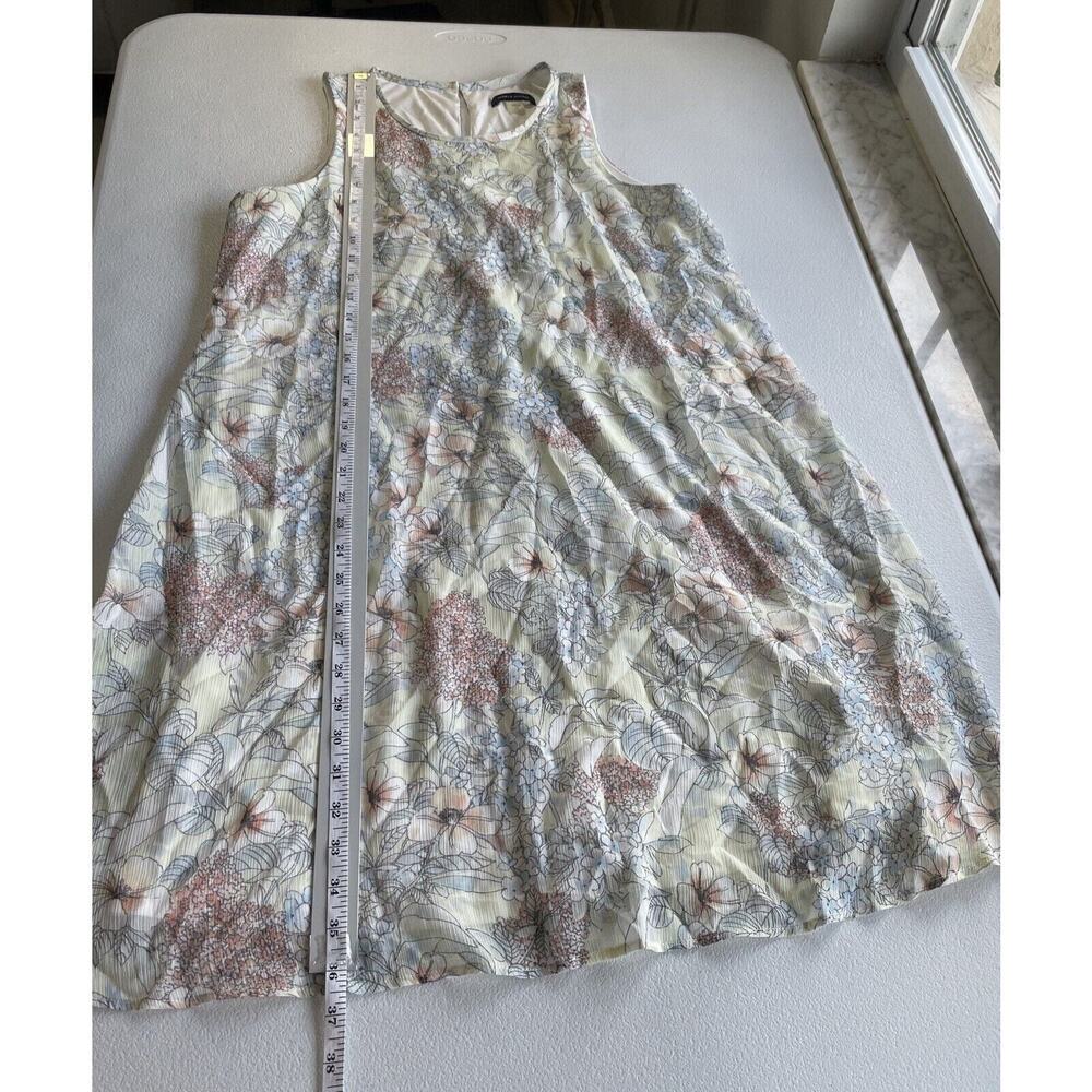Tommy Hilfiger Women’s 10 Trapeze Sundress Dress Floral Print Sleeveless Keyhole - Picture 11 of 12